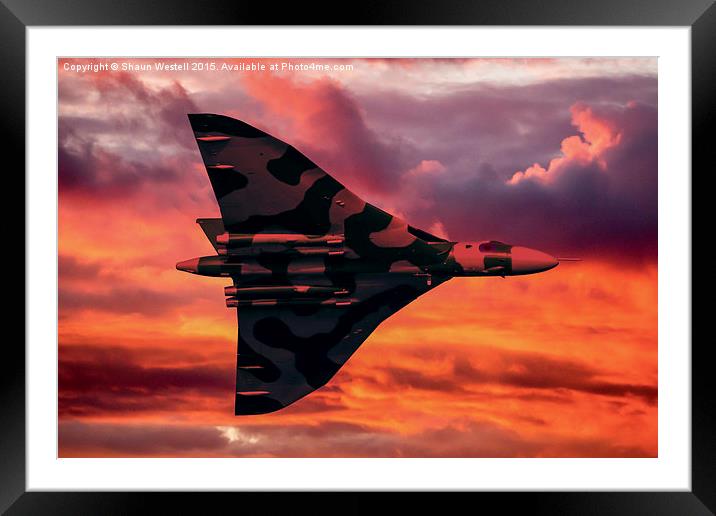  " INTO THE SUN " Framed Mounted Print by Shaun Westell