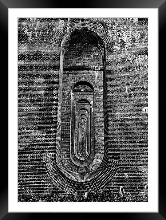  Ouse Valley Viaduct - Balcombe Sussex Framed Mounted Print by Chris Pickett