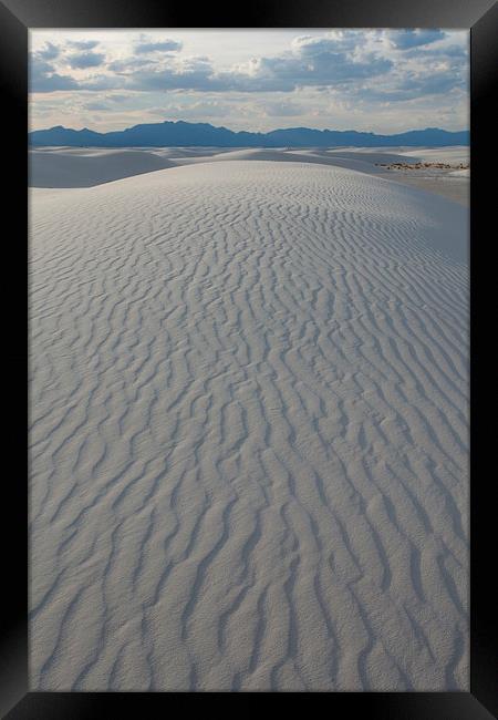  White Sands NM Framed Print by Chris Pickett