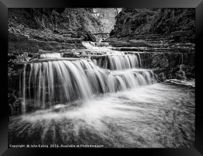 Holcombe Brook Framed Print by John Ealing