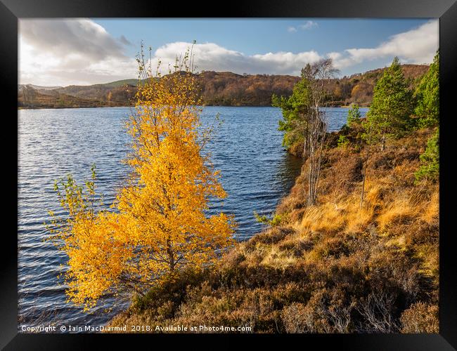 Loch Nam Bàt Framed Print by Iain MacDiarmid