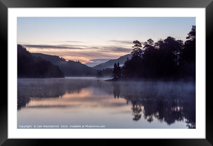 A New Day Framed Mounted Print by Iain MacDiarmid