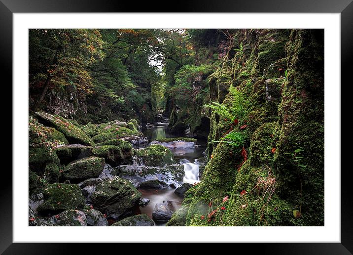  The Fairy Glen Framed Mounted Print by Kevin Clelland
