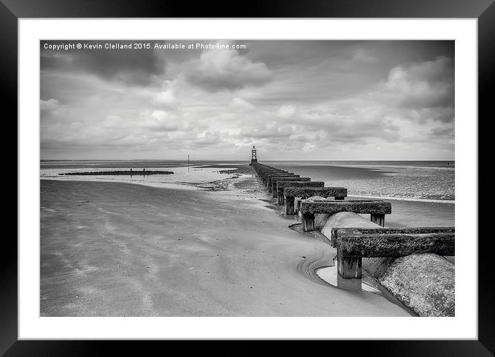  Crosby Beach Framed Mounted Print by Kevin Clelland