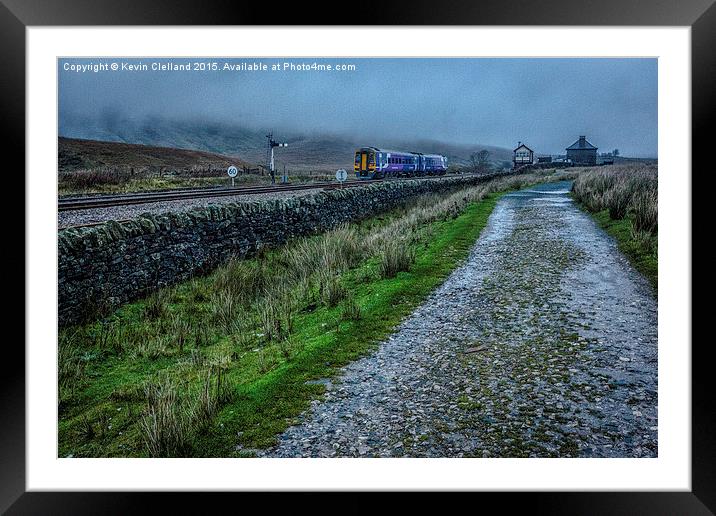  Carlisle Train Framed Mounted Print by Kevin Clelland