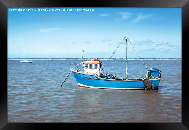  Fishing Boat Framed Print by Kevin Clelland