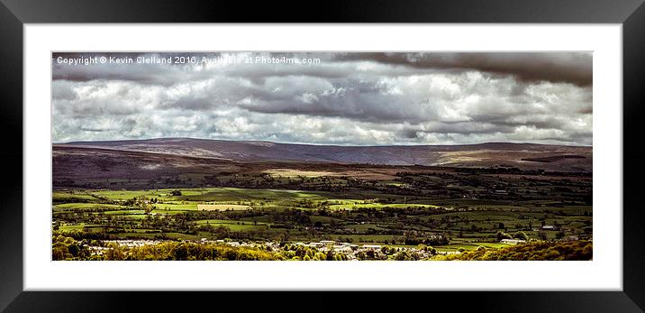  Yorkshire Dales Framed Mounted Print by Kevin Clelland