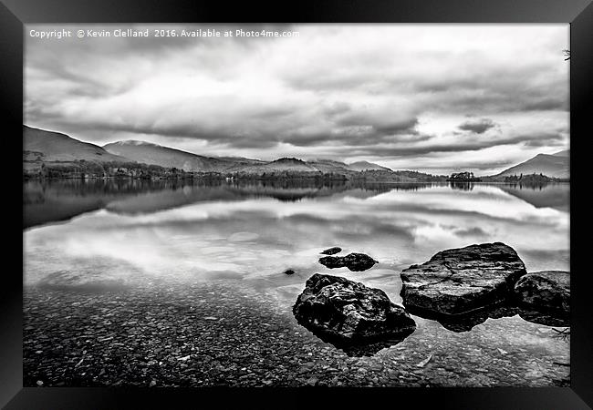 Derwent Water in the Lake District Framed Print by Kevin Clelland