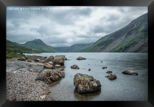 Wast Water Framed Print by Kevin Clelland