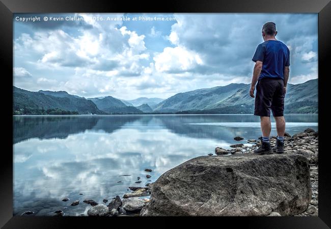 Admiring the view Framed Print by Kevin Clelland