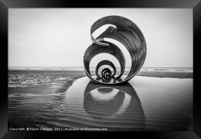 Mary's Shell Framed Print by Kevin Clelland