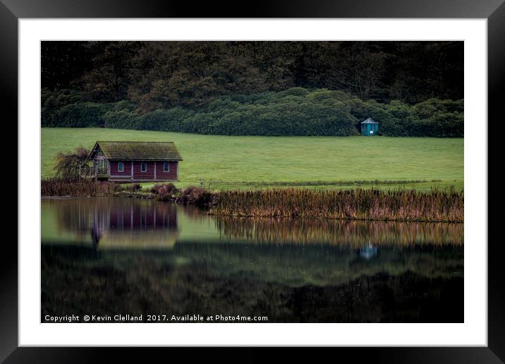 Boat House Framed Mounted Print by Kevin Clelland