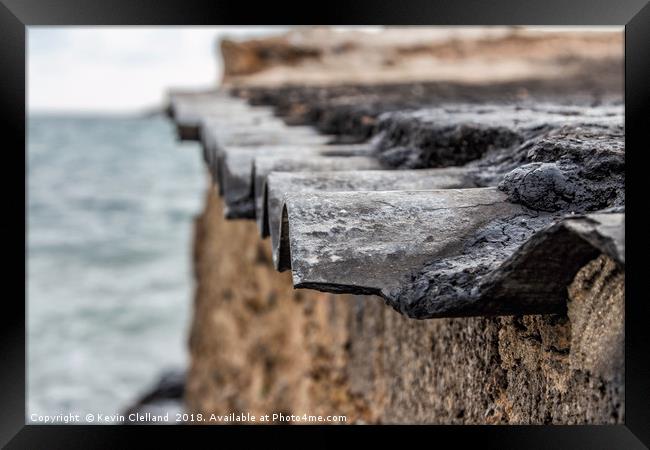 Roof Top Framed Print by Kevin Clelland