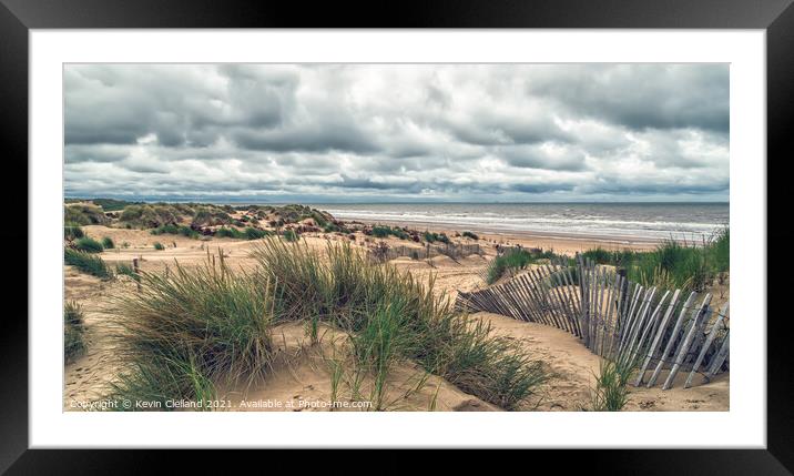 Formby View  Framed Mounted Print by Kevin Clelland