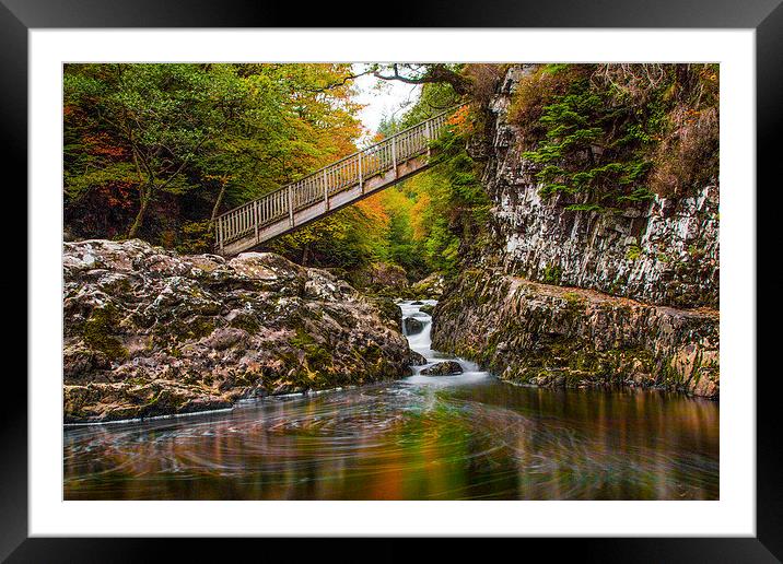  The Miners Bridge  Framed Mounted Print by Chris Evans