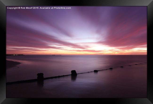 Remembering at Frinton. Framed Print by Rob Woolf