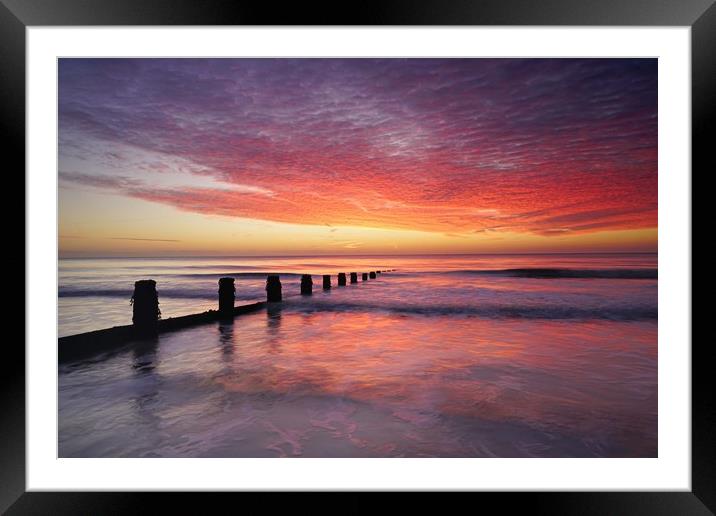 Frinton Stunner. Framed Mounted Print by Rob Woolf
