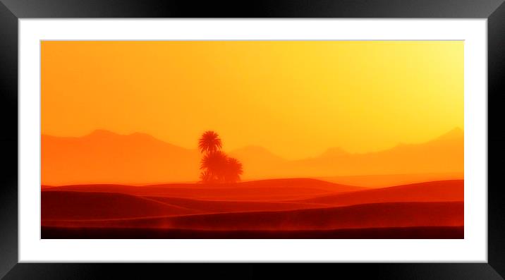  Hot Sahara Desert  Framed Mounted Print by HQ Photo