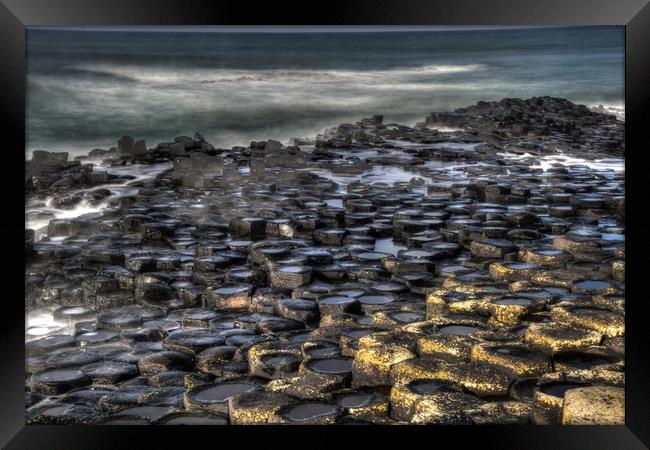 giant's causeway Long exposure hdr Framed Print by HQ Photo