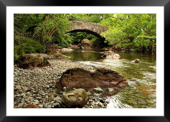  River Esk Beauty Framed Mounted Print by David Chennell