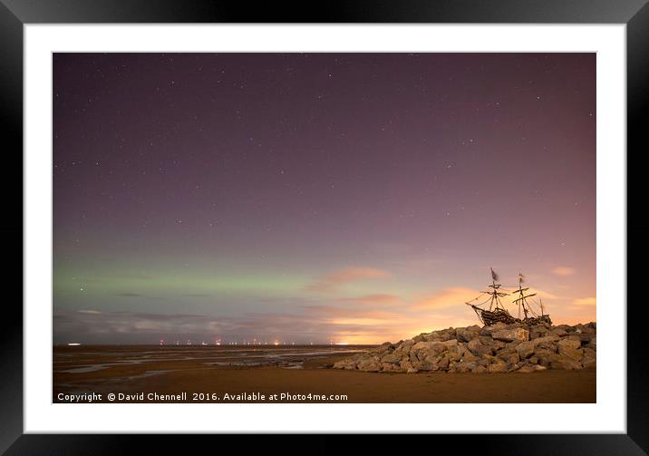 Grace Darling Aurora Framed Mounted Print by David Chennell