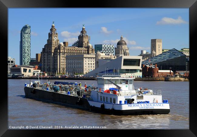 Mersey Endurance Framed Print by David Chennell