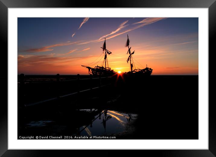 Grace Darling  Framed Mounted Print by David Chennell