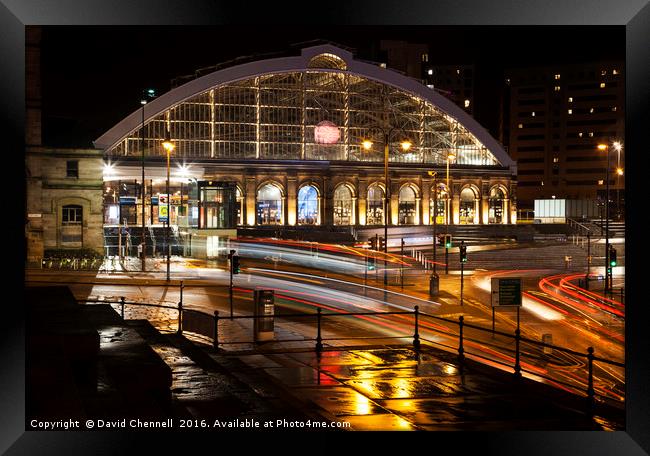 Lime Street Station Liverpool  Framed Print by David Chennell