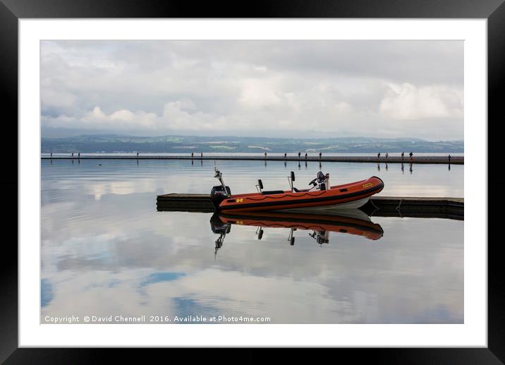 West Kirby Marina  Framed Mounted Print by David Chennell