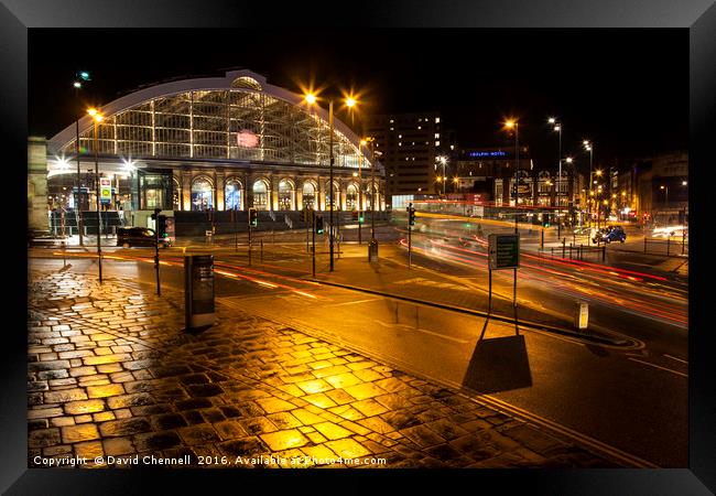 Lime Street Station Framed Print by David Chennell