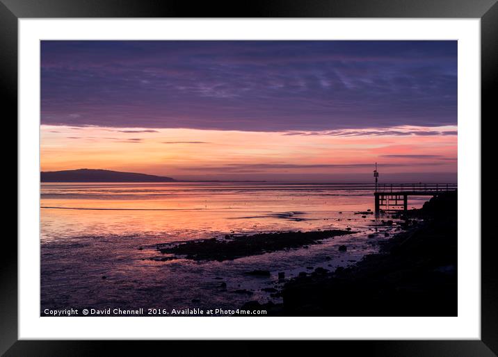 West Kirby Dreamscape  Framed Mounted Print by David Chennell