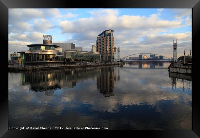 Salford Quays   Framed Print by David Chennell