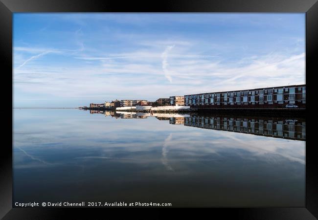 West Kirby Cloudscape      Framed Print by David Chennell