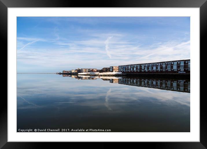 West Kirby Cloudscape      Framed Mounted Print by David Chennell