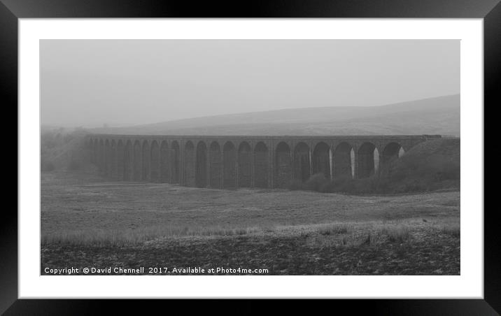 Ribblehead Viaduct Framed Mounted Print by David Chennell