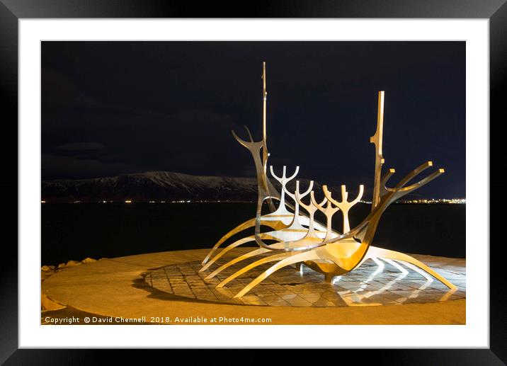 The Sun Voyager Framed Mounted Print by David Chennell
