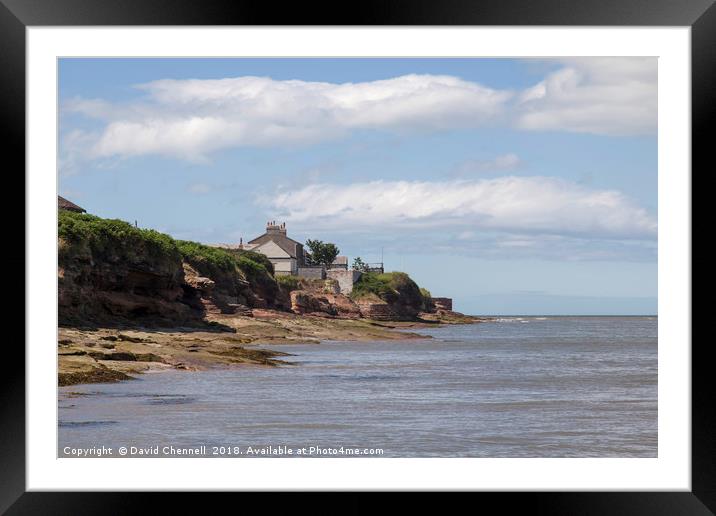 Hilbre Island   Framed Mounted Print by David Chennell