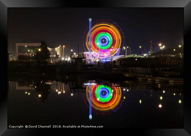 Liverpool Fair Reflection  Framed Print by David Chennell