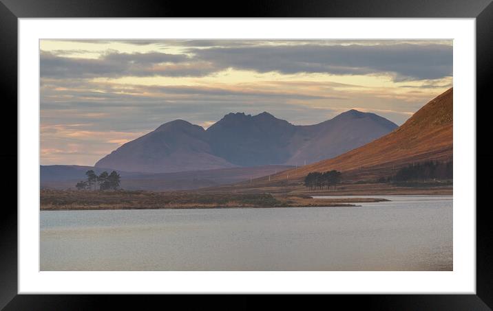An Teallach at Sunrise Framed Mounted Print by Miles Gray