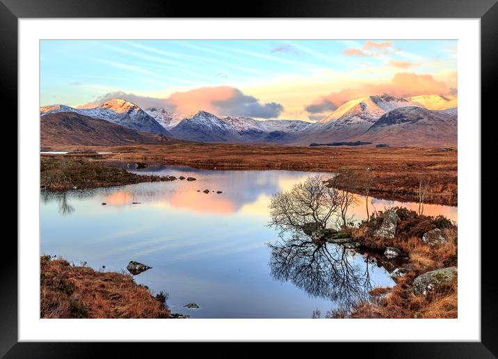  Black Mount at Sunrise Framed Mounted Print by Miles Gray