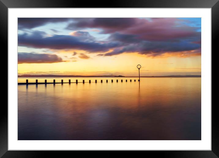 Portobello at Sunset Framed Mounted Print by Miles Gray