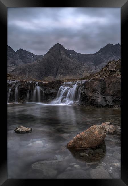 The Fairy Pools at sunrise Framed Print by Miles Gray