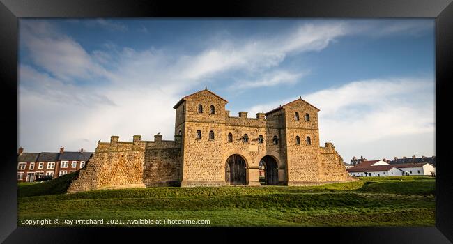 Arbeia Roman Fort Framed Print by Ray Pritchard