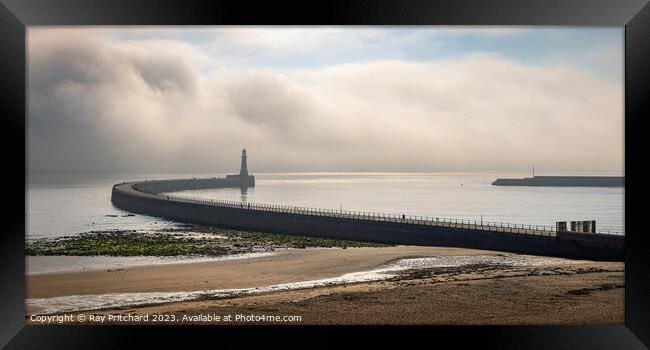 Early Morning Fret at Roker Framed Print by Ray Pritchard