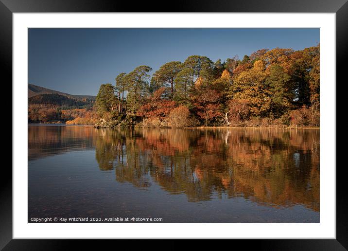 Friars Crag Framed Mounted Print by Ray Pritchard