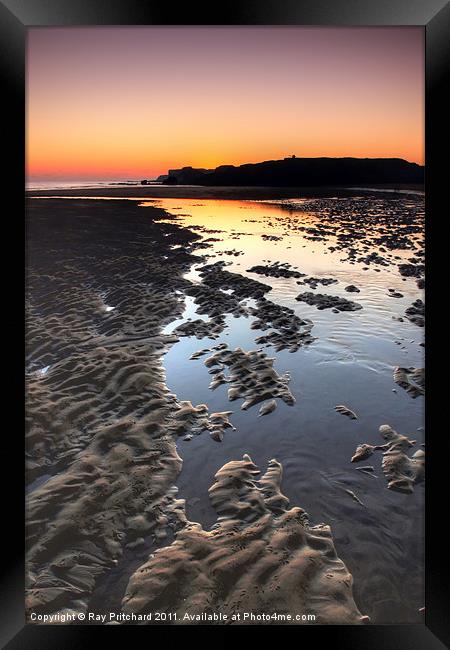 South Shields Beach Framed Print by Ray Pritchard