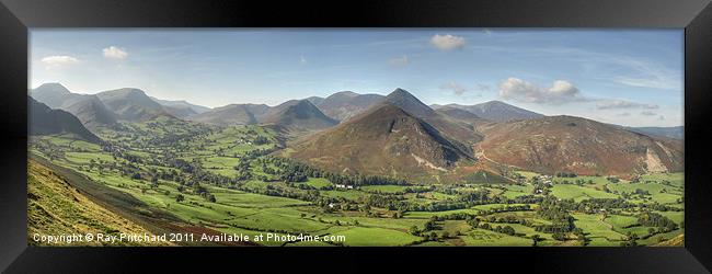 Newlands Valley Framed Print by Ray Pritchard