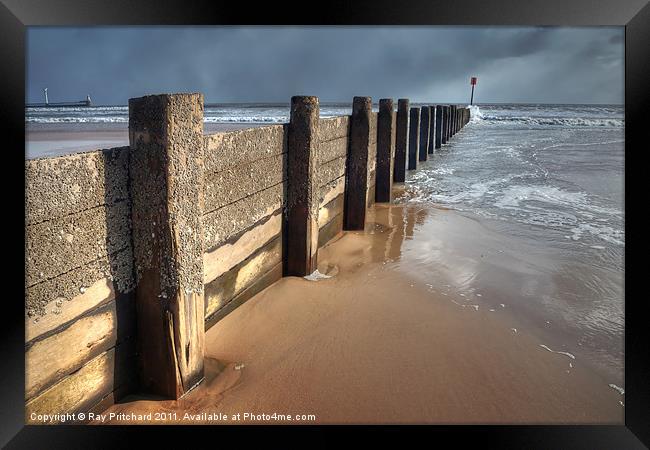 Blyth Beach Framed Print by Ray Pritchard