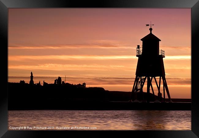 The Groyne Framed Print by Ray Pritchard