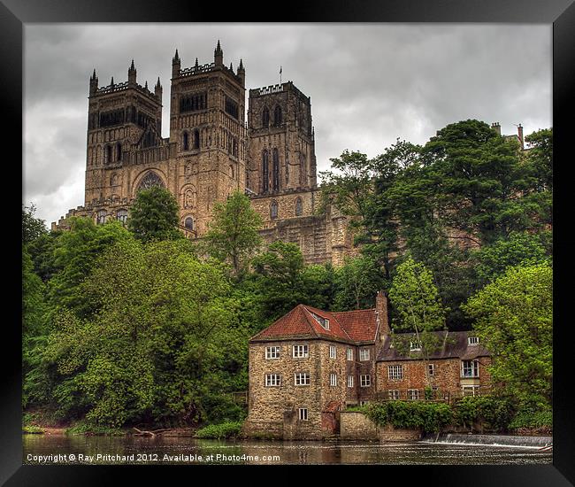 HDR Durham Cathedral Framed Print by Ray Pritchard